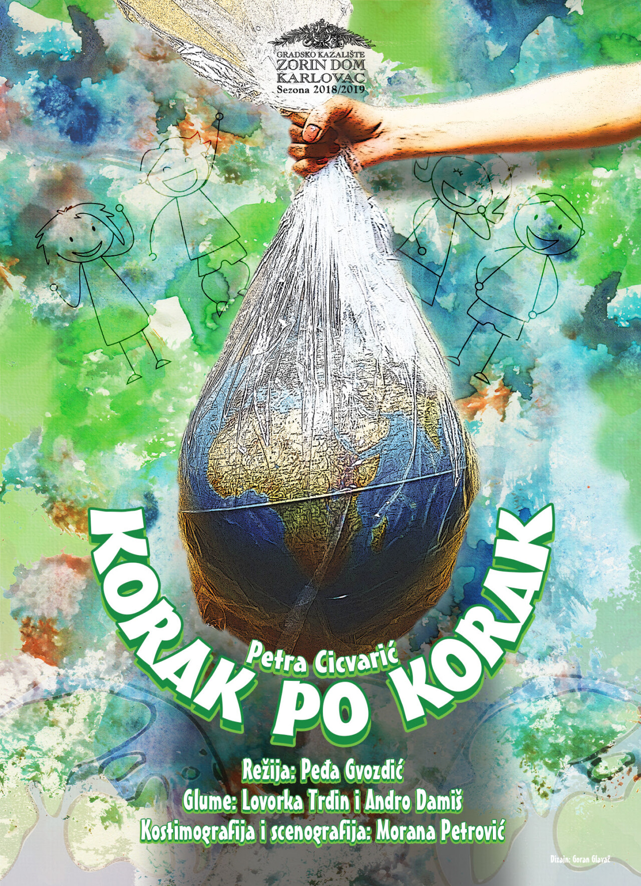 Korak po korak do čiste planete, plakat