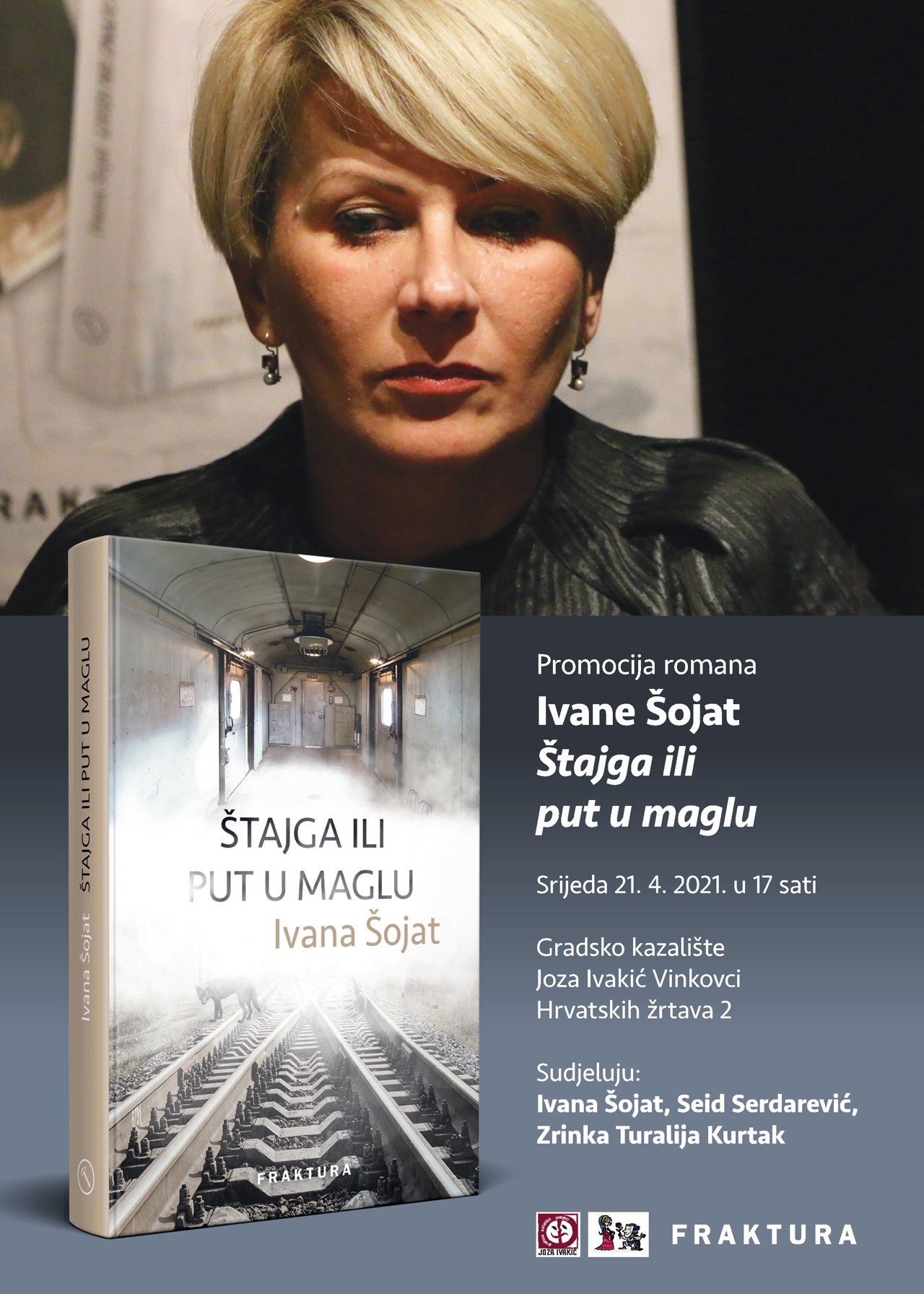 Promocija romana Ivane Šojat: "Štajga ili put u maglu"