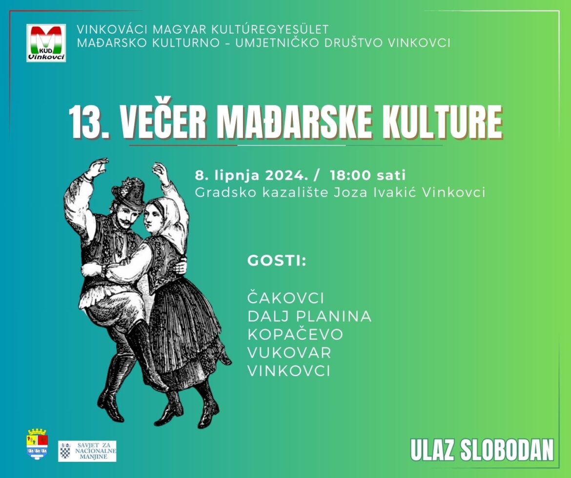 13. VEČER MAĐARSKE KULTURE