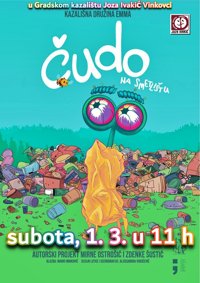 Čudo na smetlištu, predstava za djecu, plakat