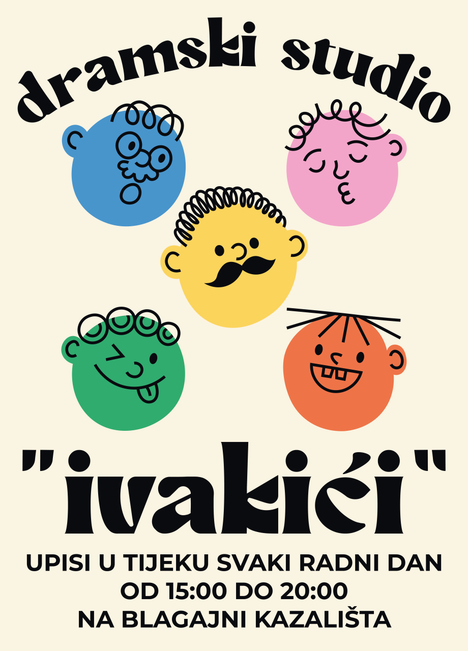 Dramski studio "Ivakići", plakat