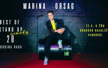 MARINA ORSAG BEST OF STAND UP - 20 godina karijere, plakat