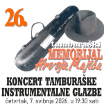 26. TAMBURAŠKI MEMORIJAL HRVOJA MAJIĆA