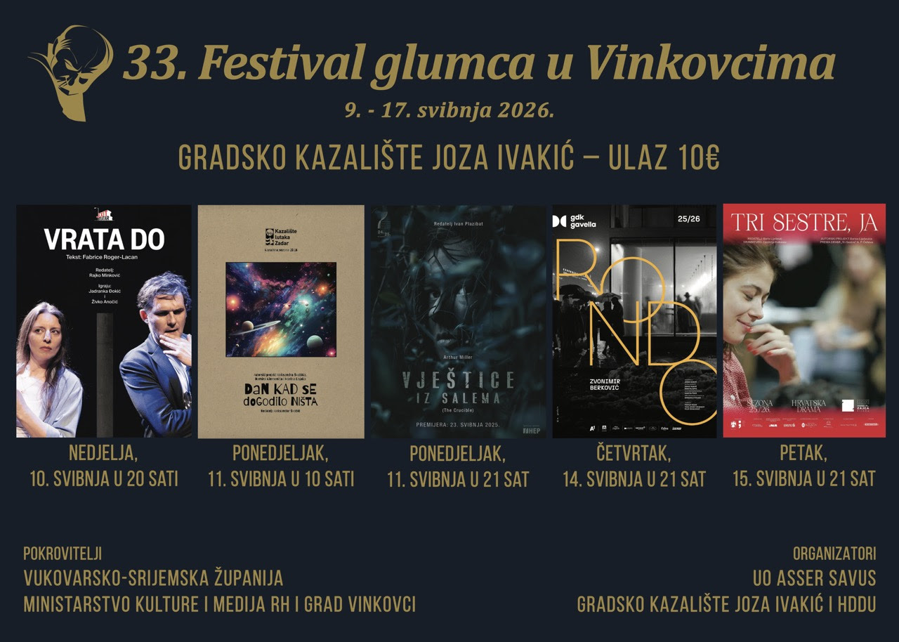 Festival glumca 2026.