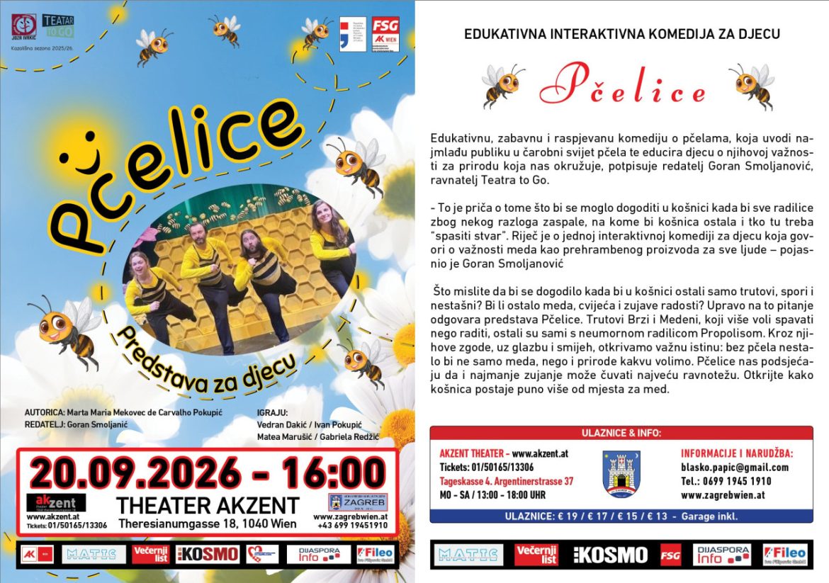 PČELICE GOSTUJU U BEČU!