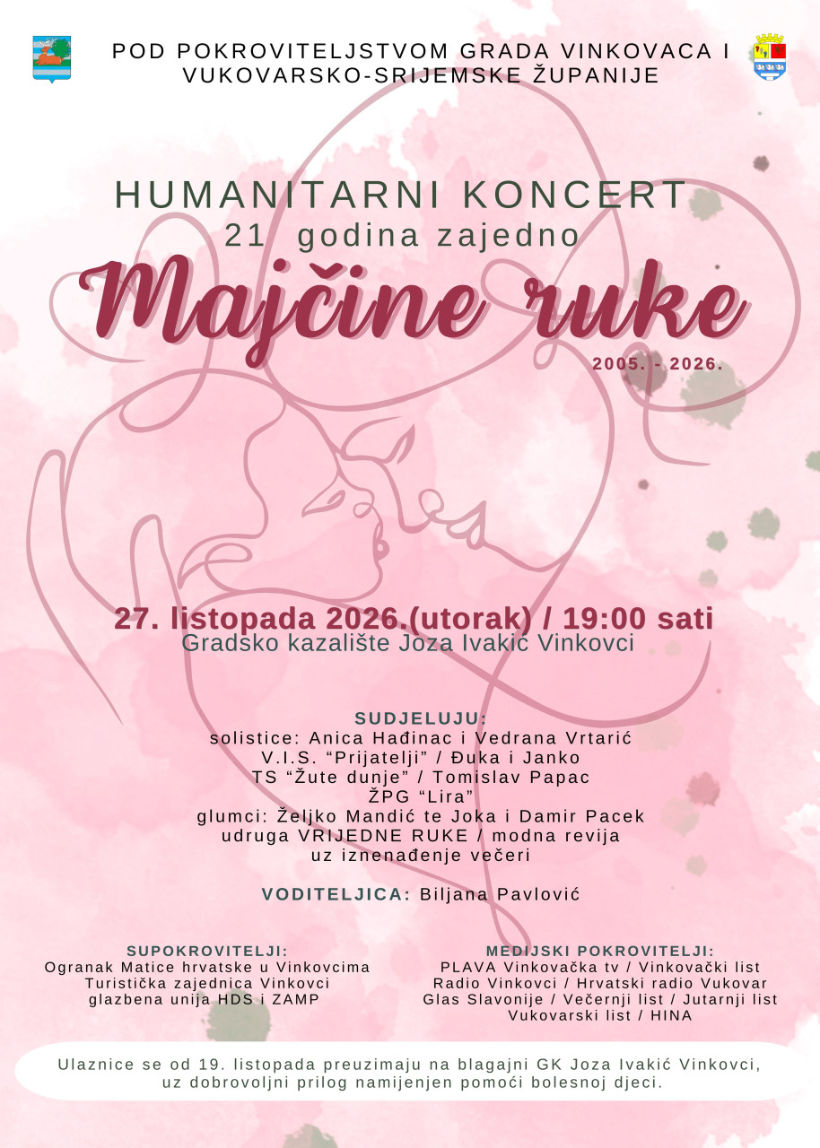 "Majčine ruke", humanitarni koncert